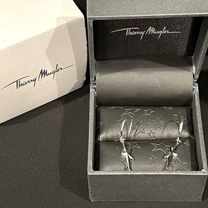 Thierry Mugler star dangle earrings